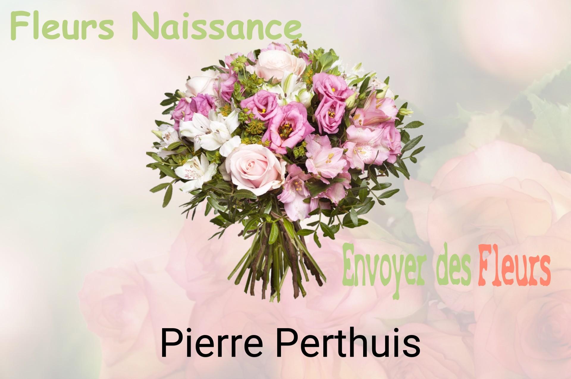 Bouquet de fleurs de naissance livré à Pierre-Perthuis